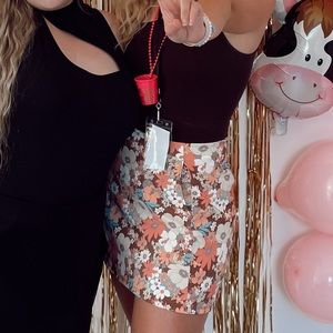 Alter’d state floral skirt